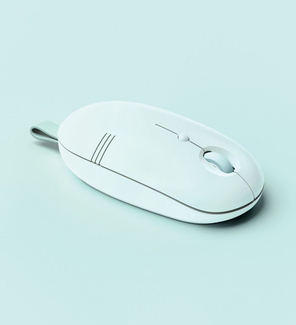 [Special Price] Ecto Tail Bluetooth &amp; Wireless Low Noise Optical Mouse ABTM-01
