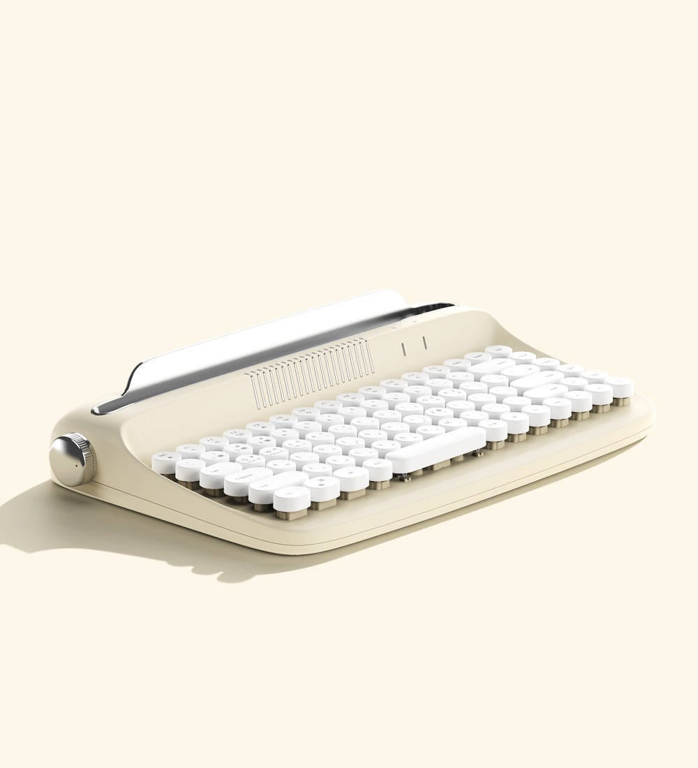 [Special price + Kisskin Presented] Ecto Retro Mini Bluetooth Keyboard B303
